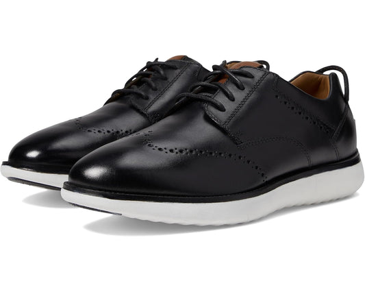 Men's Josef Seibel Finley 02 Black Full Grain/Kombi