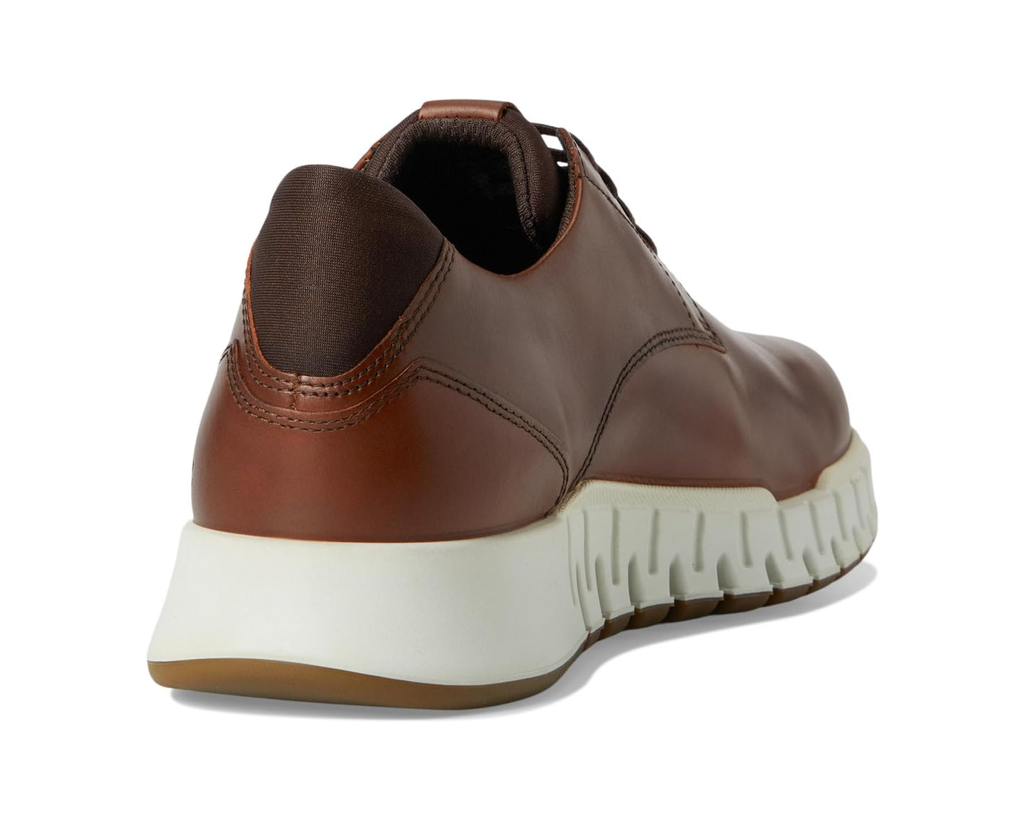 Men's ECCO Gruuv Studio Plain Toe Sneaker Mink/Mocha