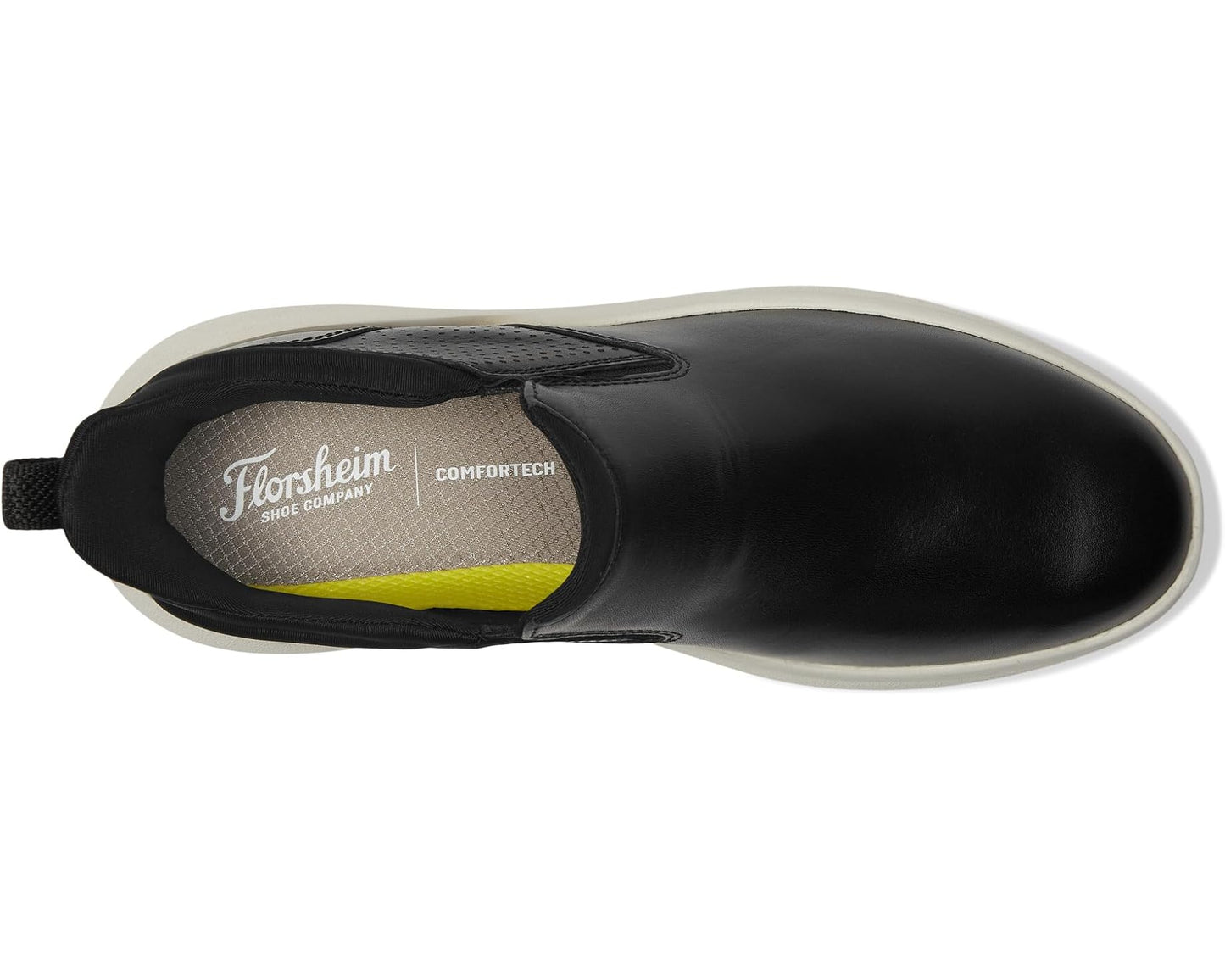 Men's Florsheim Fleet Plain Toe Slip-On Sneakers Black