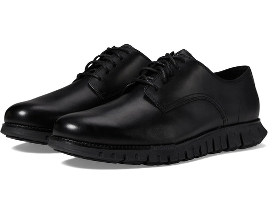 Men's Cole Haan Zerogrand Remastered Plain Toe Oxford Black/Black