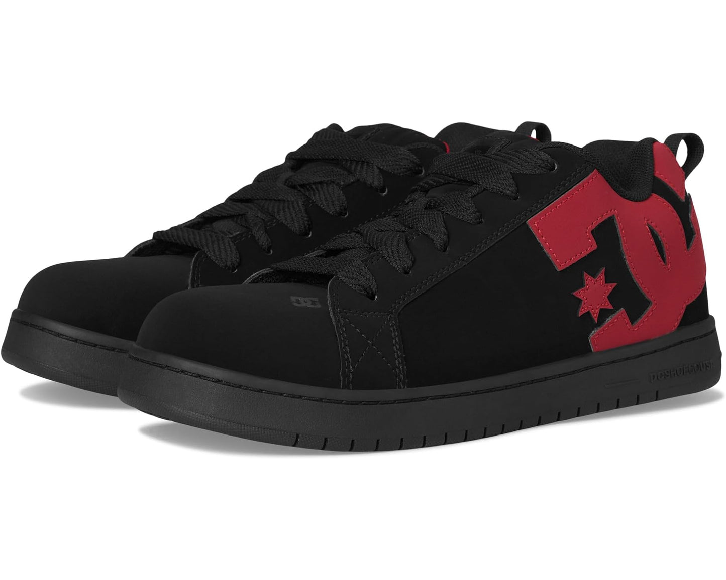 Men's DC Work Court Graffic Work Comp Toe SD Black/Red