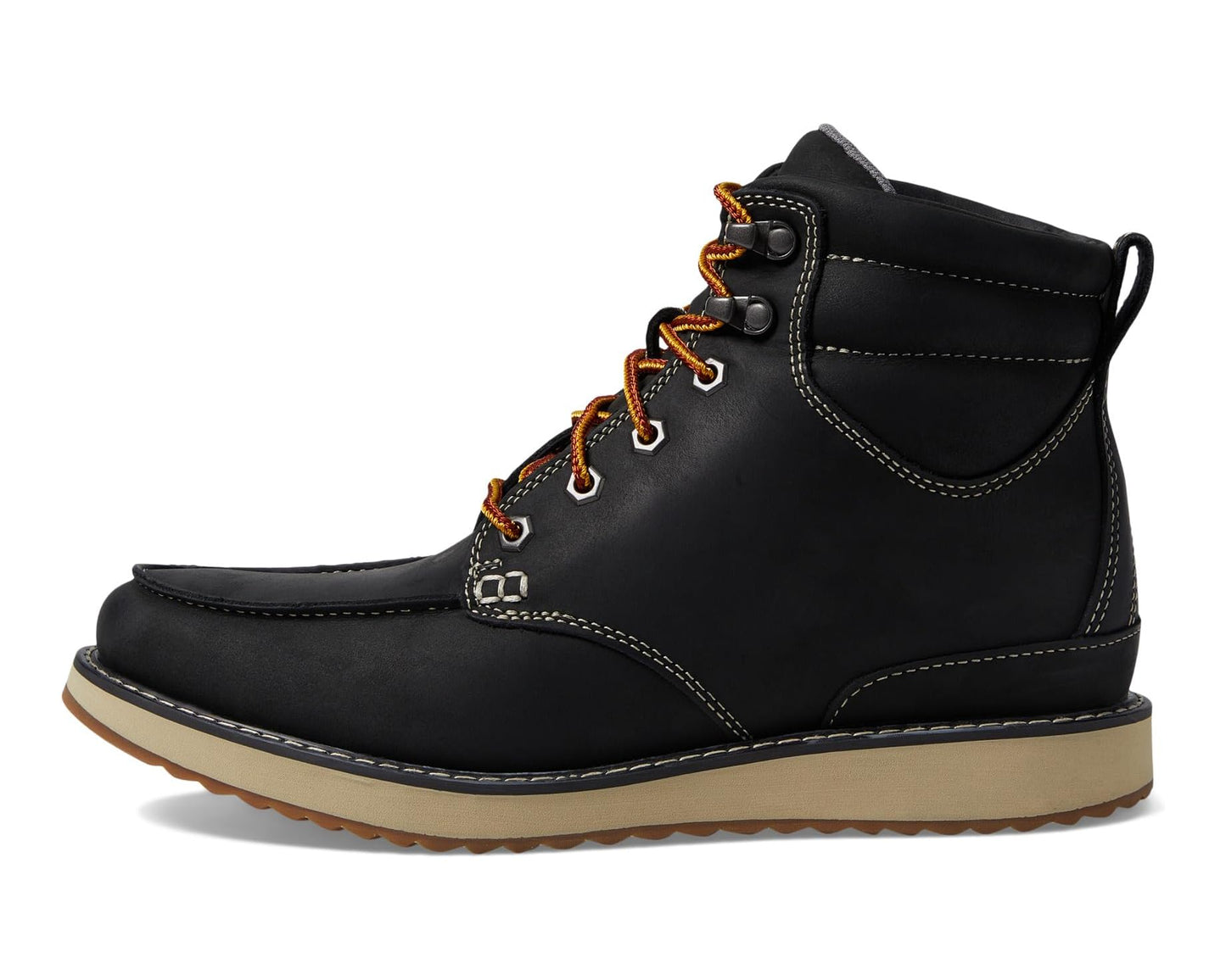 Men's L.L.Bean Stonington Boots Moc Toe Black