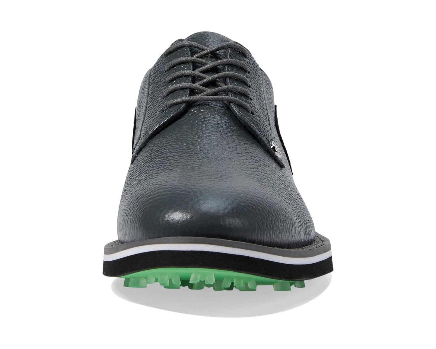 Men's GFORE Gallivanter Pebble Leather Two Tone Golf Shoes Charcoal
