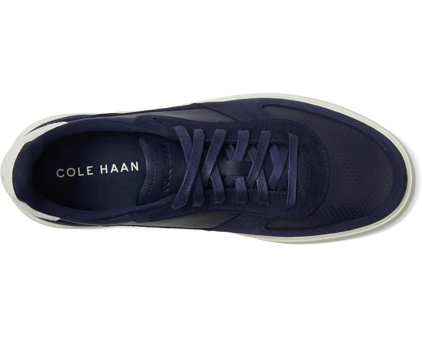 Men's Cole Haan Grand Crosscourt Daily Court Sneakers Midnight Moon/Silver Birch/Ivory