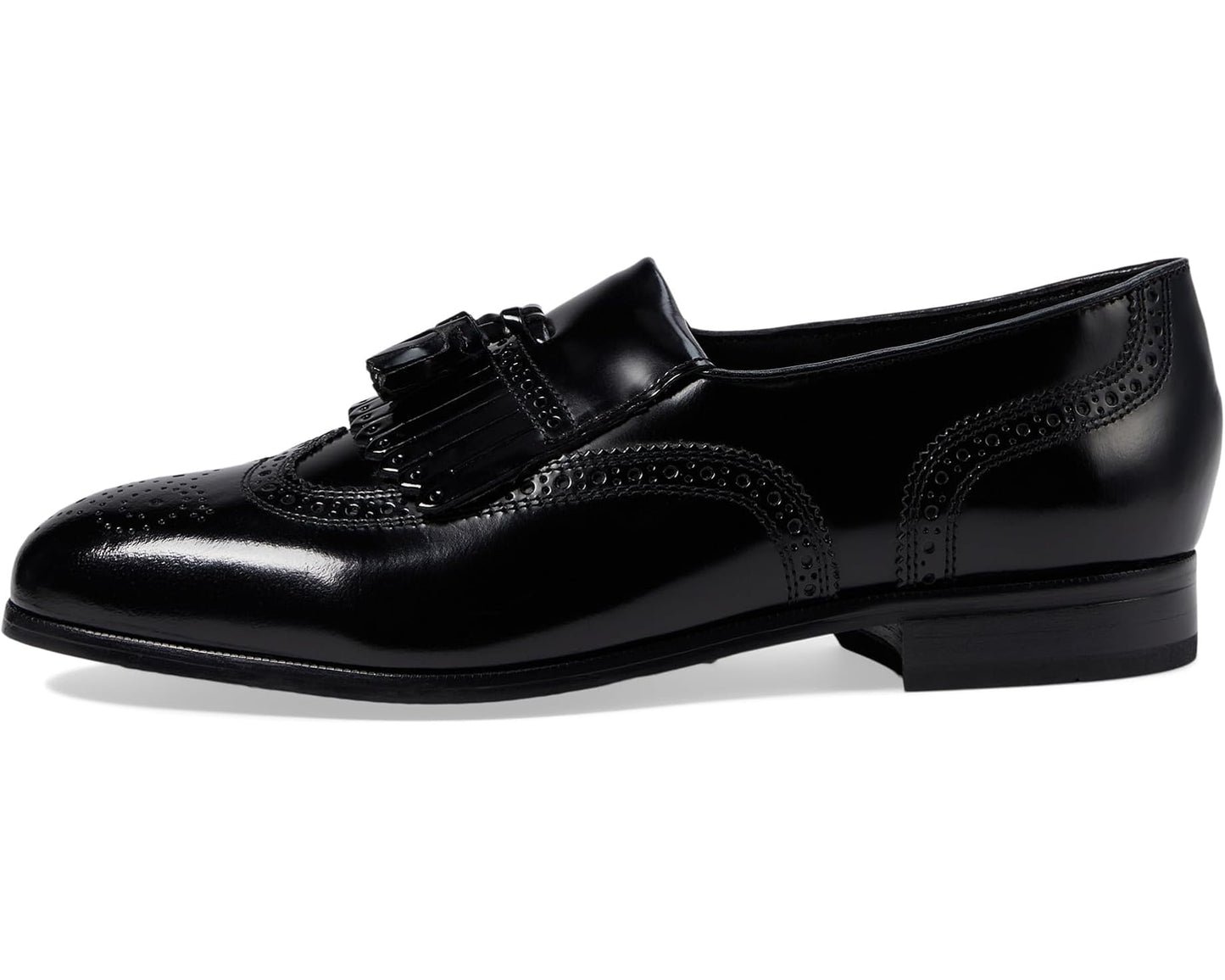 Men's Florsheim Lexington Wingtip Tassel Slip-On Black