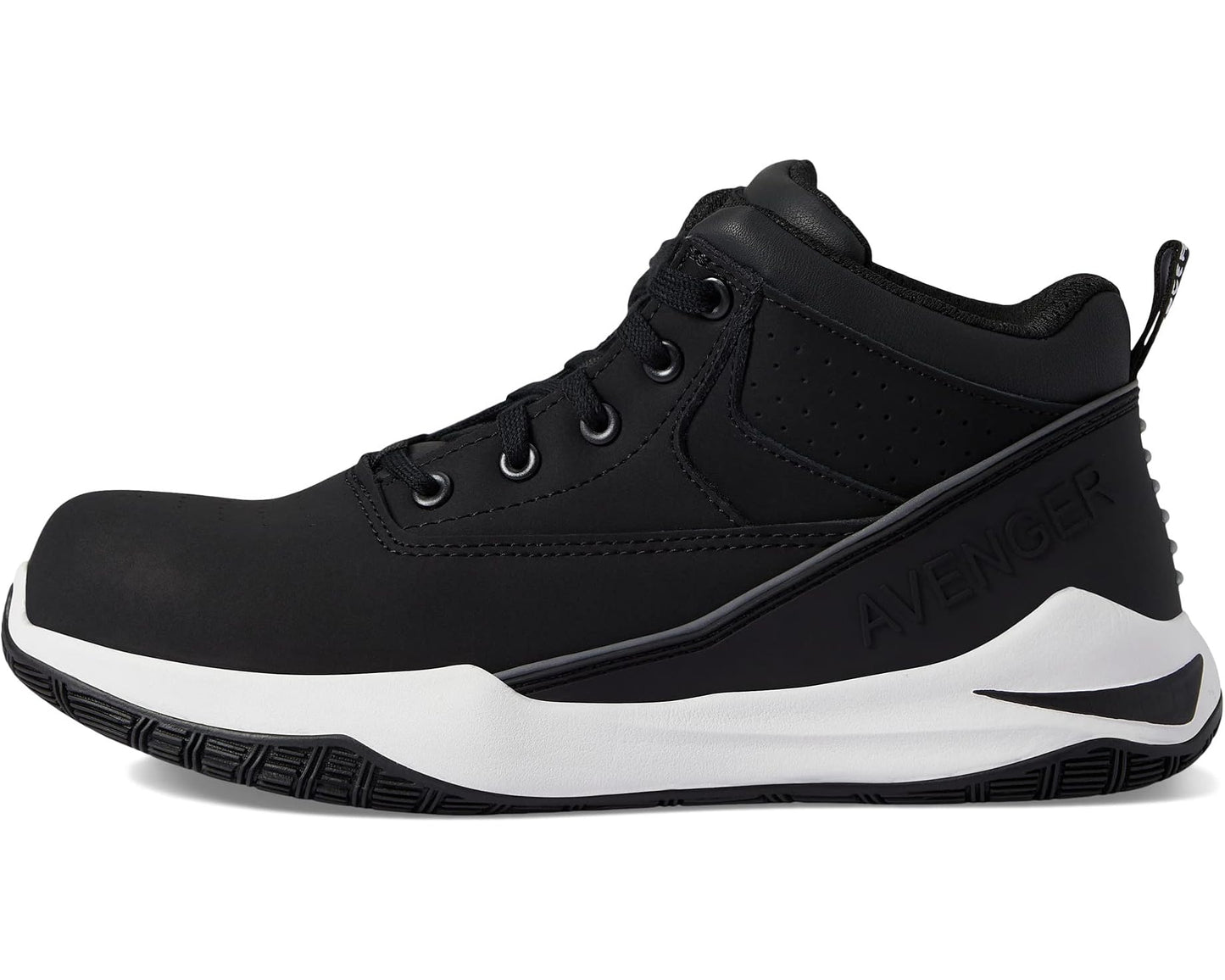 Men's Avenger Work Boots Reaction Black/White