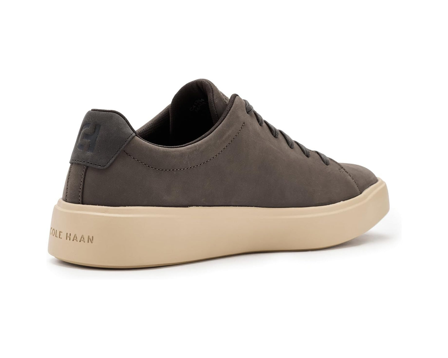 Men's Cole Haan Grand Crosscourt Traveler Sneaker Deep Olive Nubuck/Raven/Light Sesame