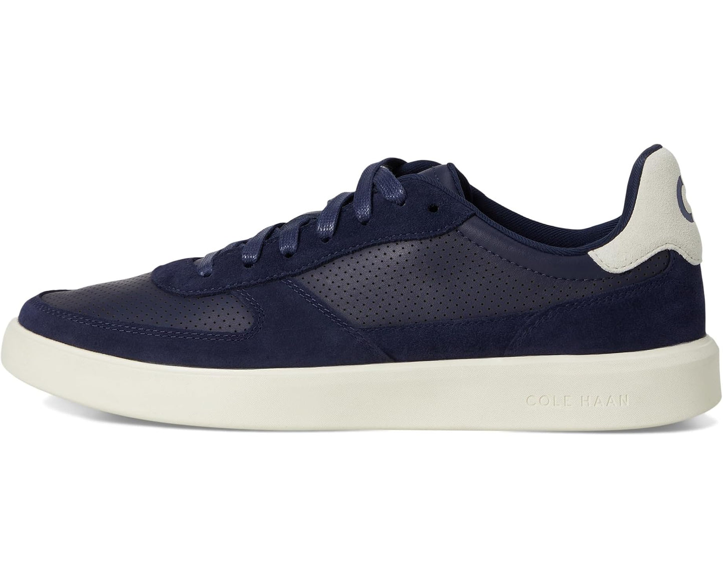 Men's Cole Haan Grand Crosscourt Daily Court Sneakers Midnight Moon/Silver Birch/Ivory