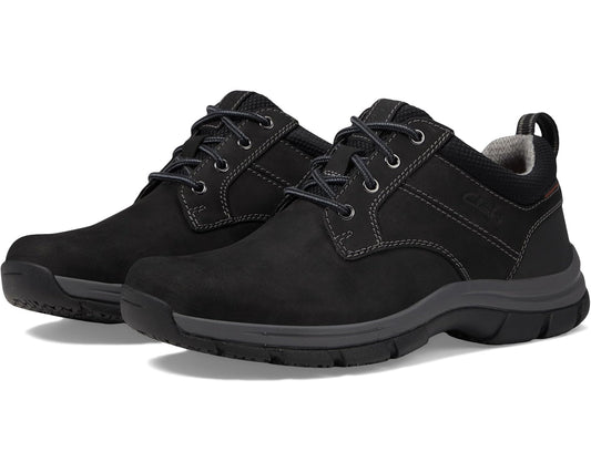 Men's Clarks Walpath Low Black Leather