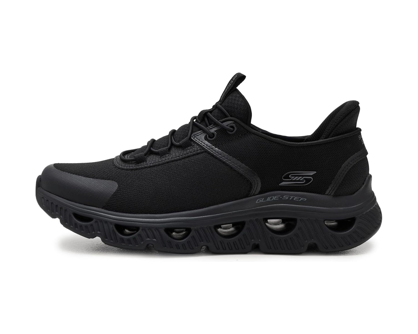 Men's BOBS from SKECHERS Bobs Arch Waves - Slick Turn Slip-ins Black/Black