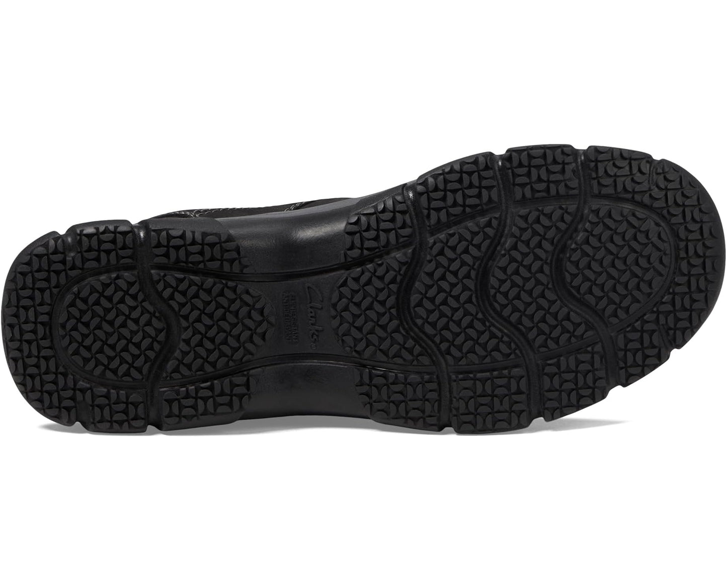 Men's Clarks Walpath Low Black Leather