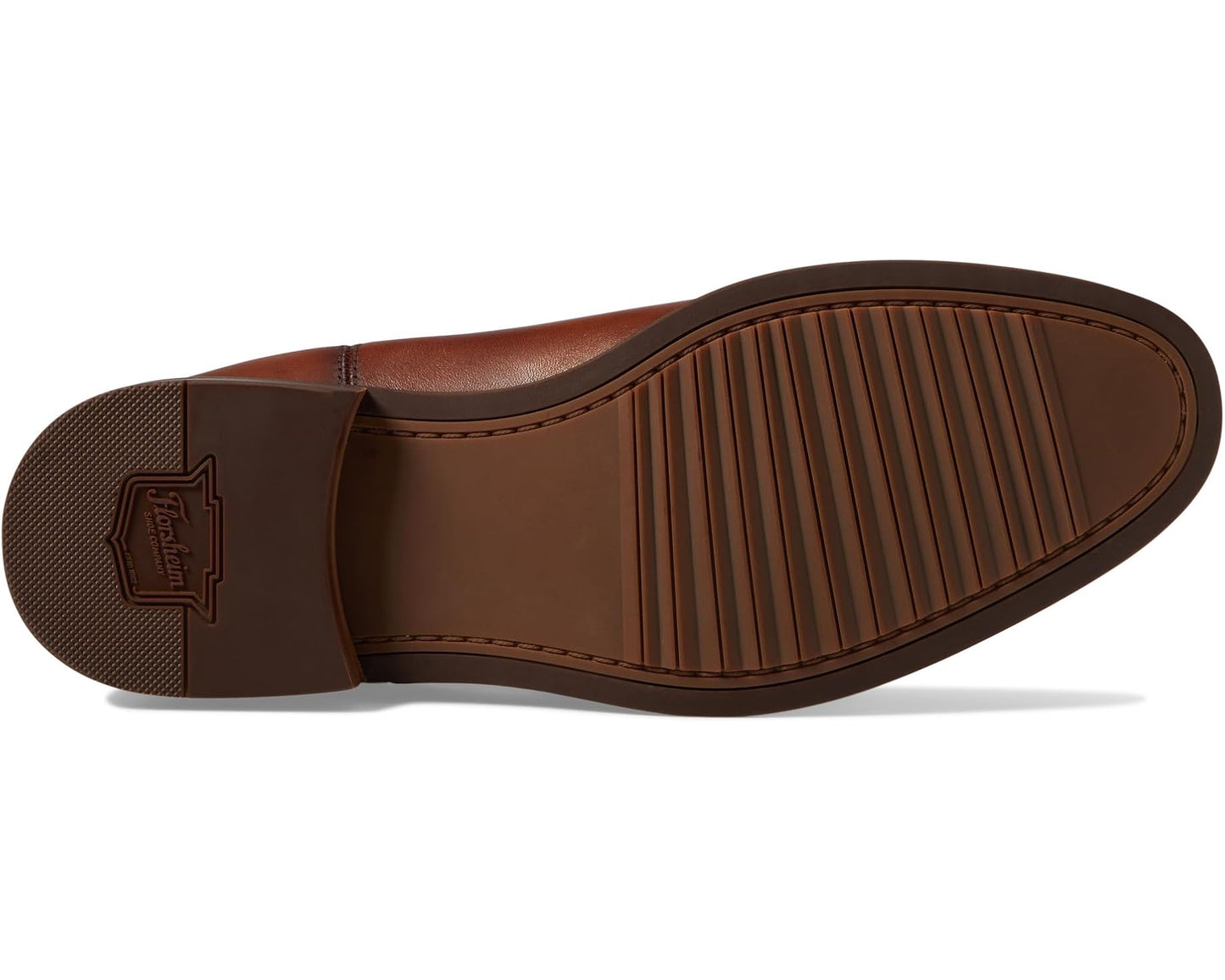 Men's Florsheim Rucci Plain Toe Gore Boots Cognac