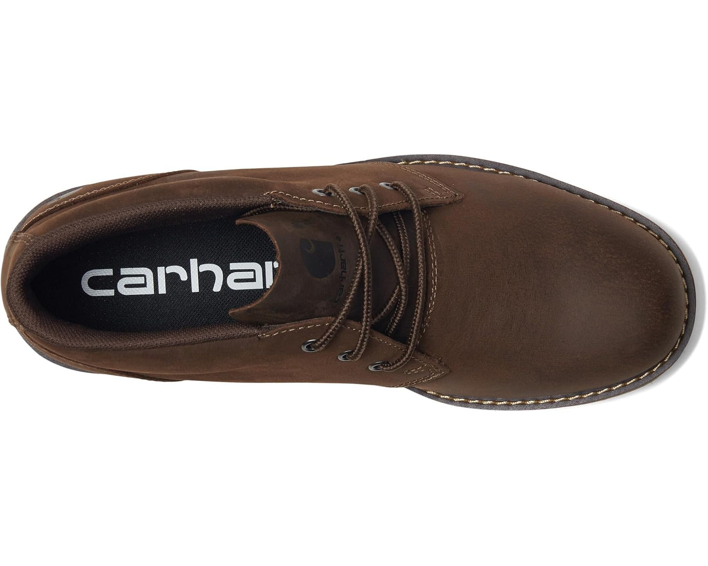 Men's Carhartt Plain Toe Wedge Chukka Dark Brown
