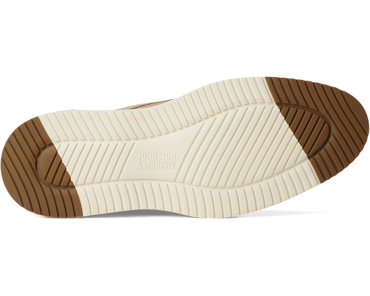 Men's Johnston & Murphy Upton Perfed Plain Toe Taupe