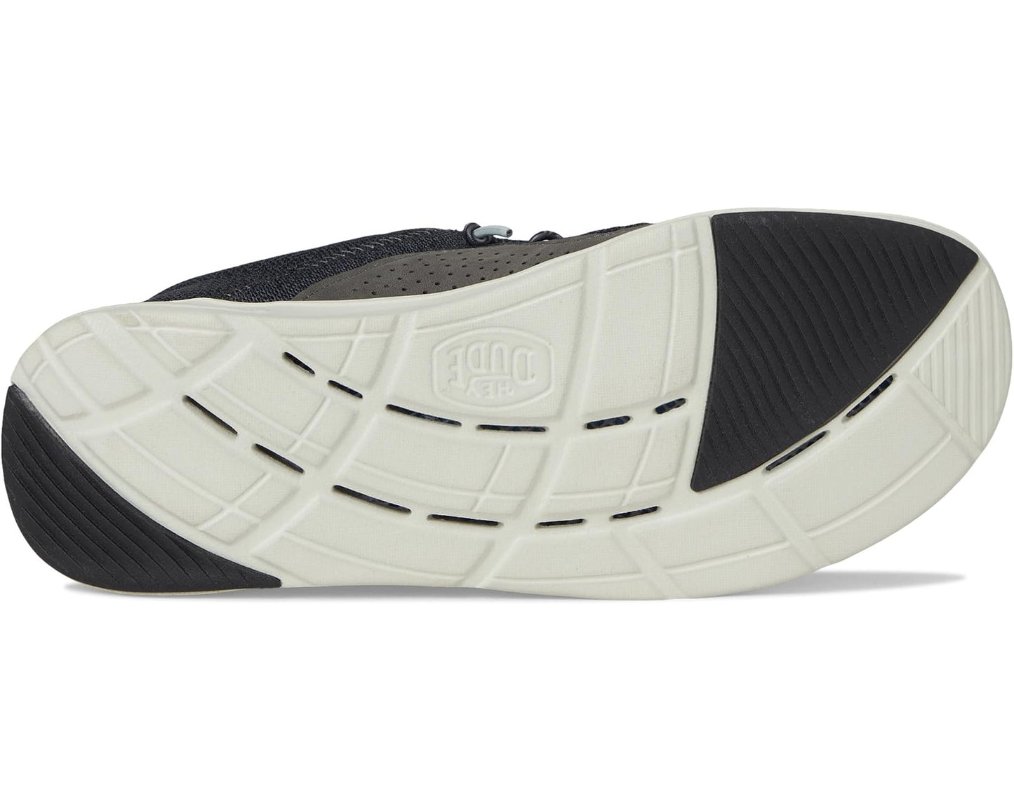 Men's Hey Dude Wally Hey2O Mesh Black/Monument Grey