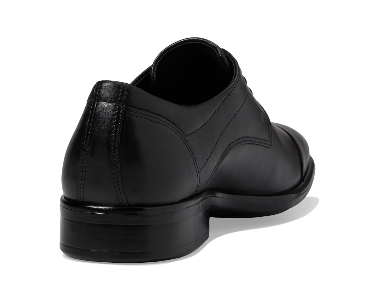 Men's ECCO Citytray Cap Toe Tie Black
