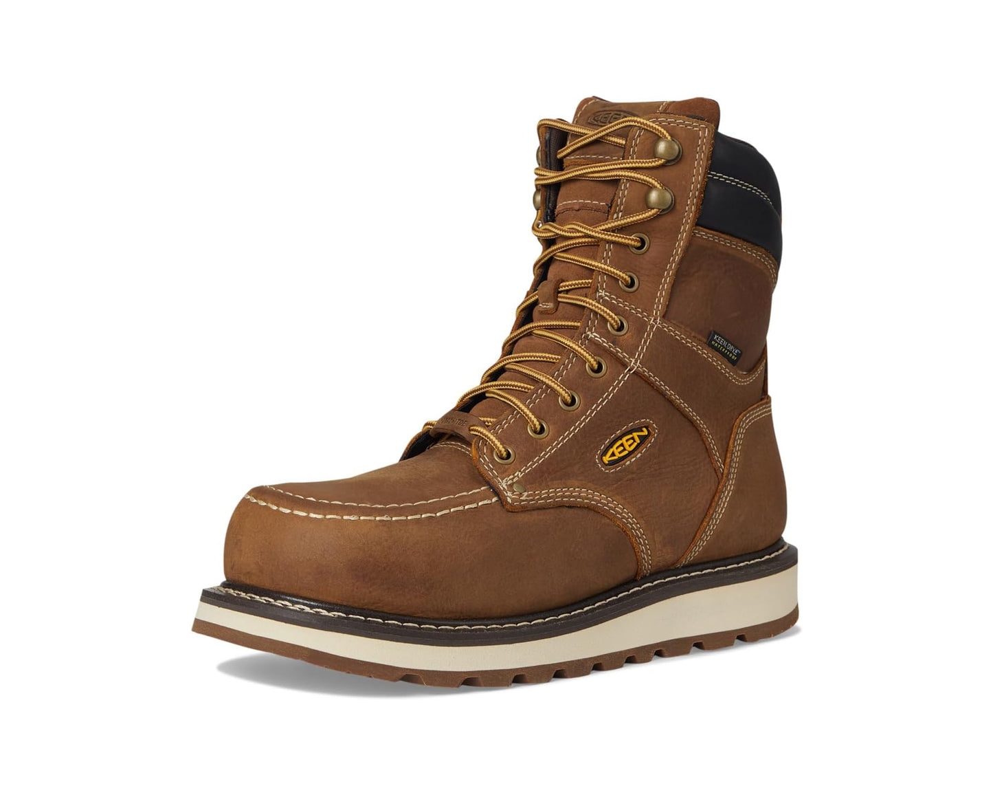 Men's KEEN Utility Cincinnati 8 Waterproof (Comp Toe) Belgian/Sandshell