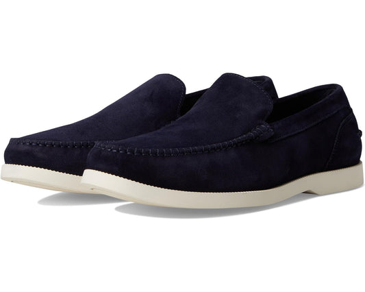 Men's Cole Haan American Classics Casual Loafer Midnight Moon Suede/Ivory