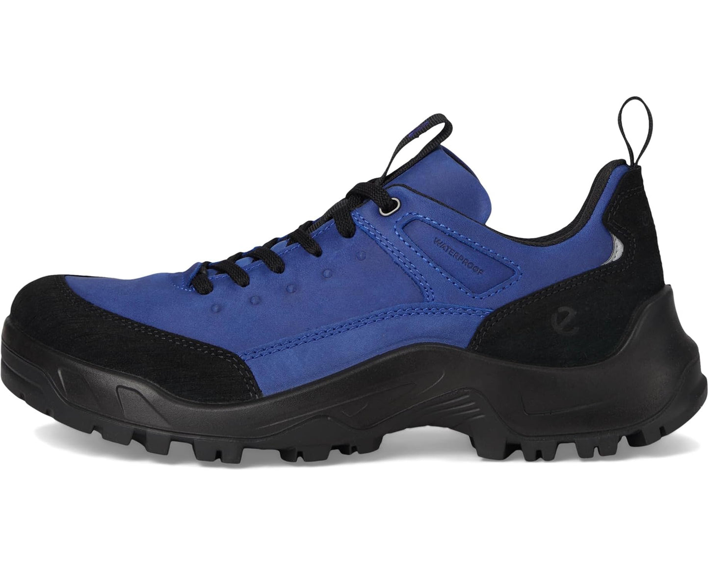 Men's ECCO Sport Offroad Waterproof Lace-Up Hiking Shoes Black/Virtual Nubuck