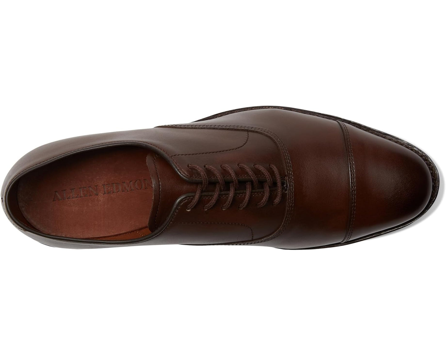 Men's Allen Edmonds Park Avenue Cap Toes Espresso Leather