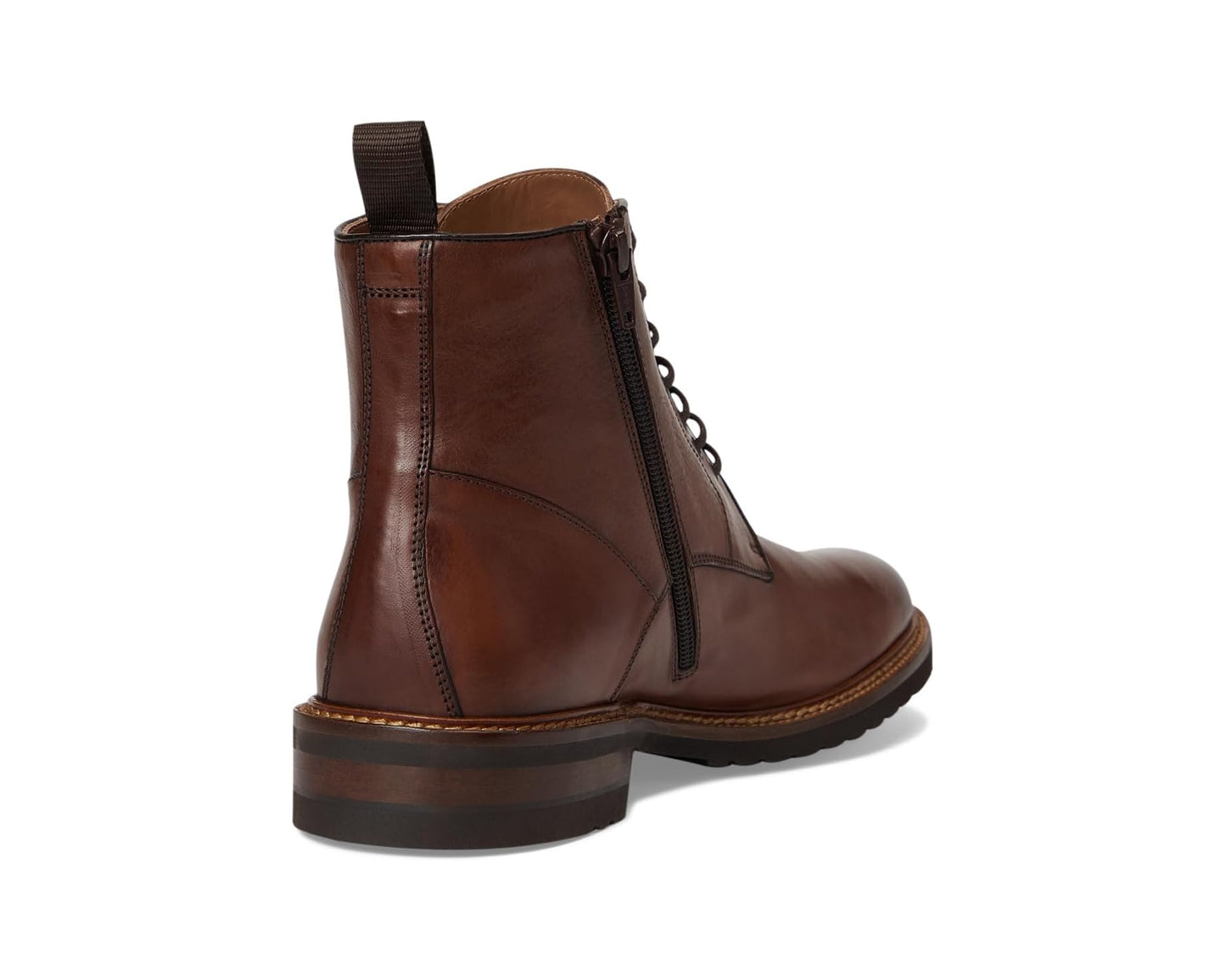 Men's Johnston & Murphy Collection Hartford Plain Toe Boots Tan Italian Calfskin