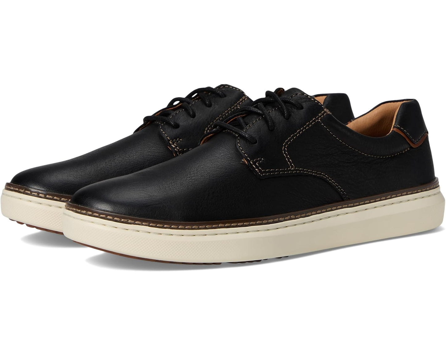 Men's Johnston & Murphy Mcguffey 2 Plain Toe Black Full Grain