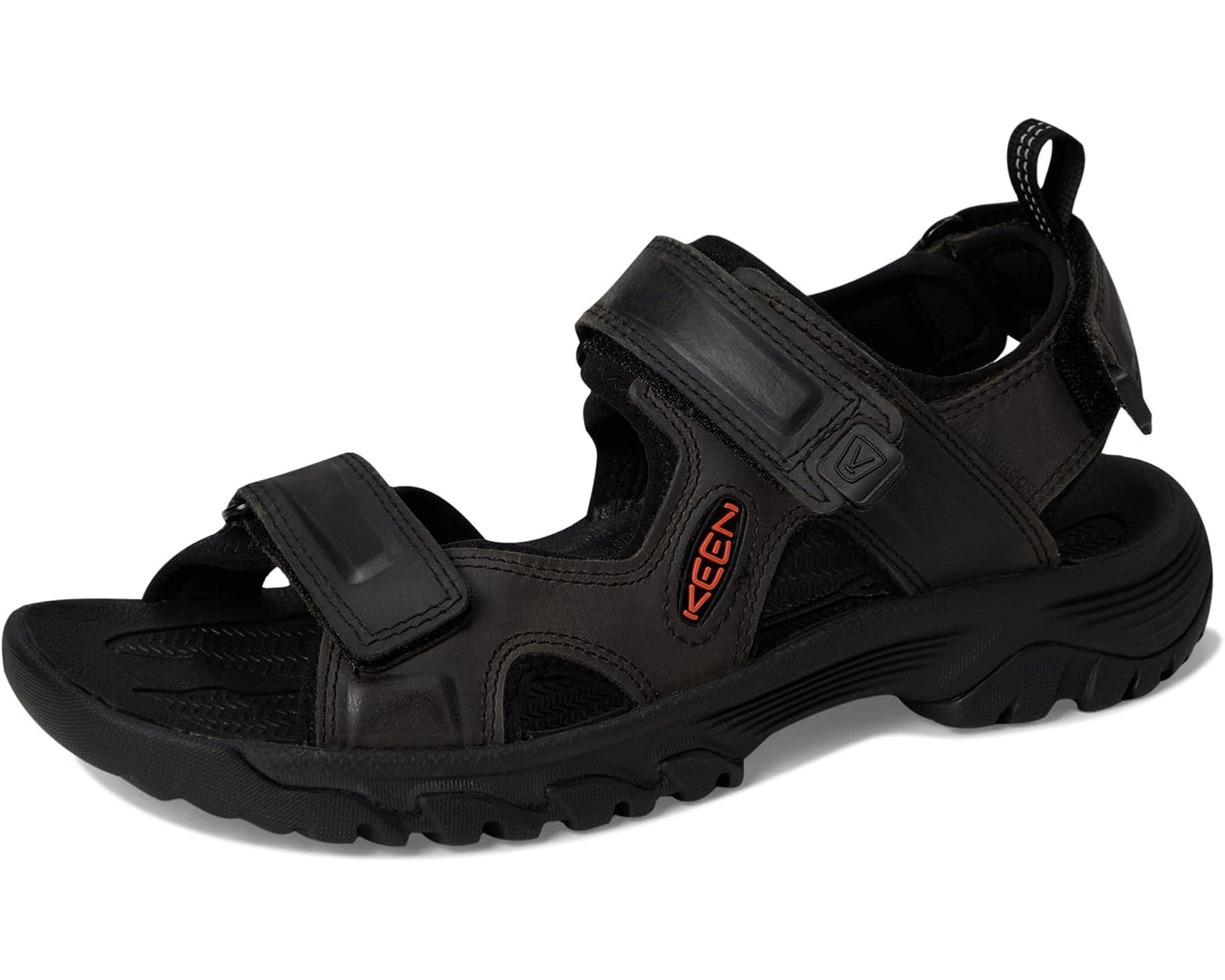 Men's KEEN Targhee III Open Toe Sandal Grey/Black