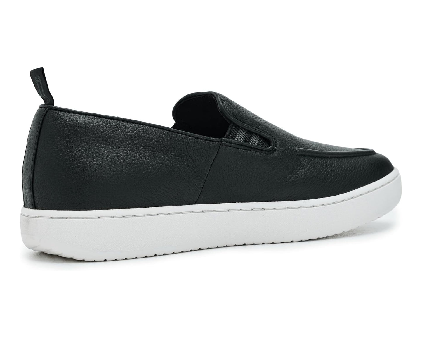 Men's FitFlop Craft-Q Tumbled-leather Moc Loafers Black