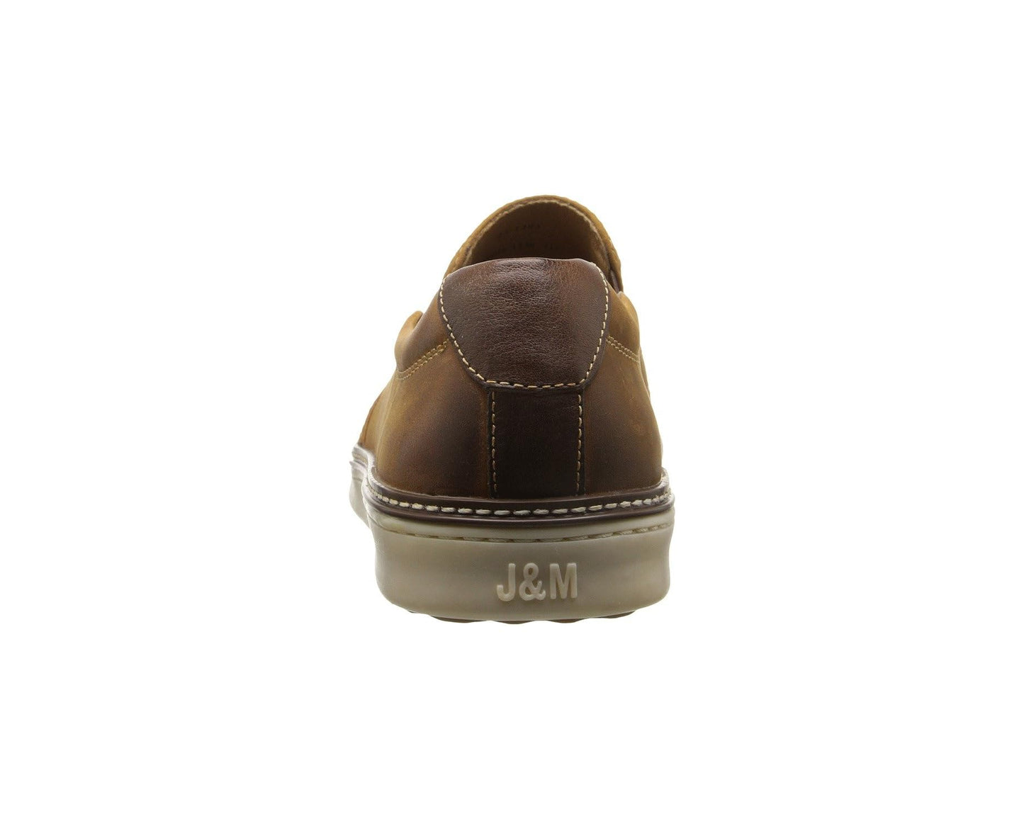 Men's Johnston & Murphy McGuffey Casual Slip-on Sneaker Tan Oiled Full Grain