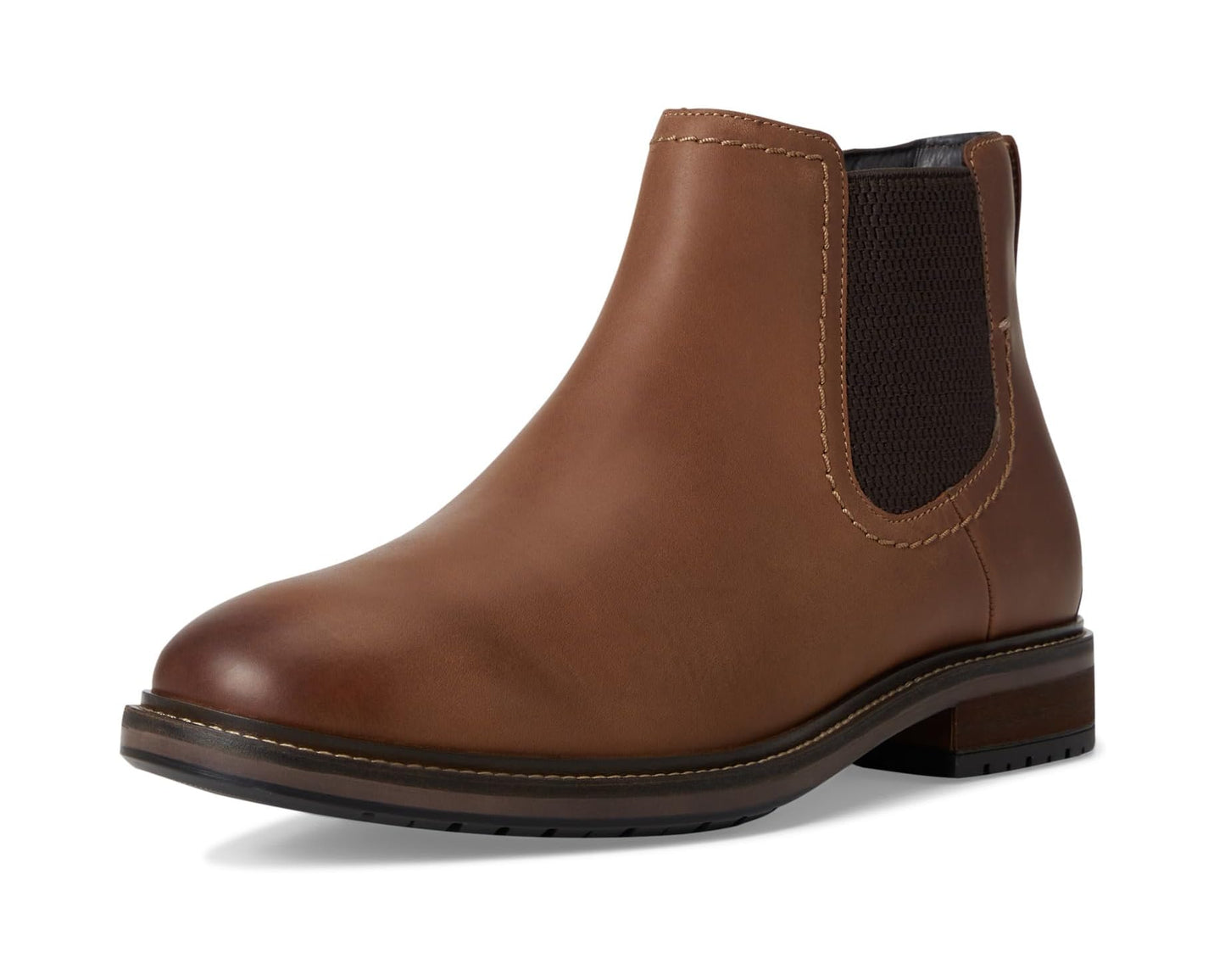 Men's Florsheim Forge Plain Toe Gore Boots Brown Crazy Horse