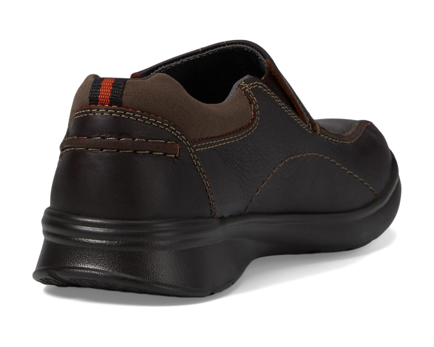 Men's Clarks Cotrell Step Brown Oily Leather