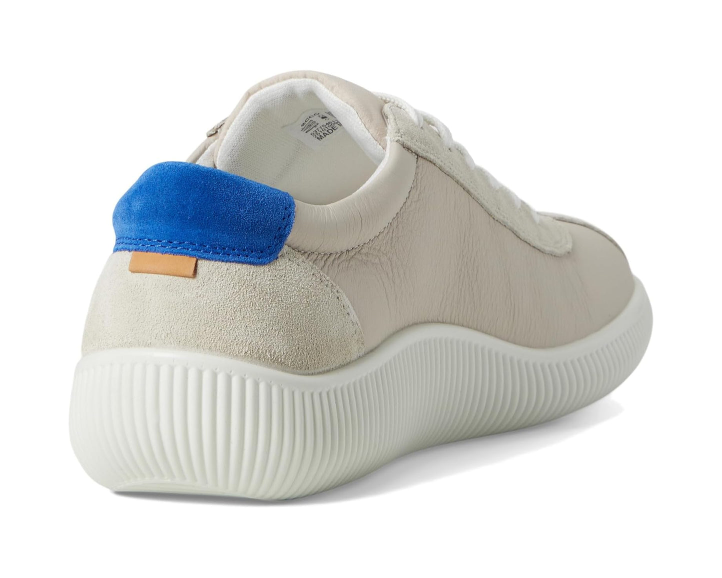 Men's ECCO Soft Zero Lace Up Sneaker Gravel