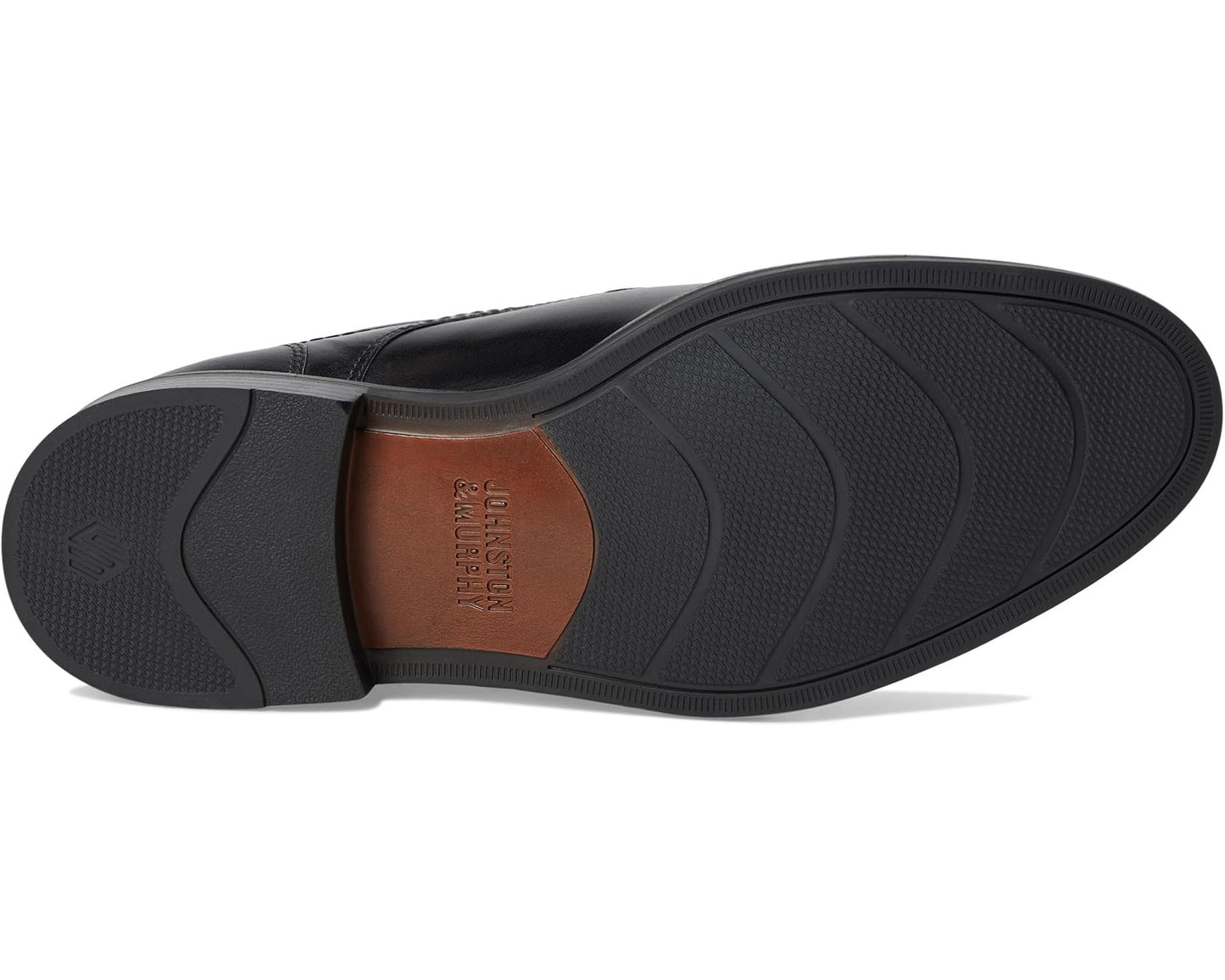 Men's Johnston & Murphy Mason Cap Toe Black Full Grain
