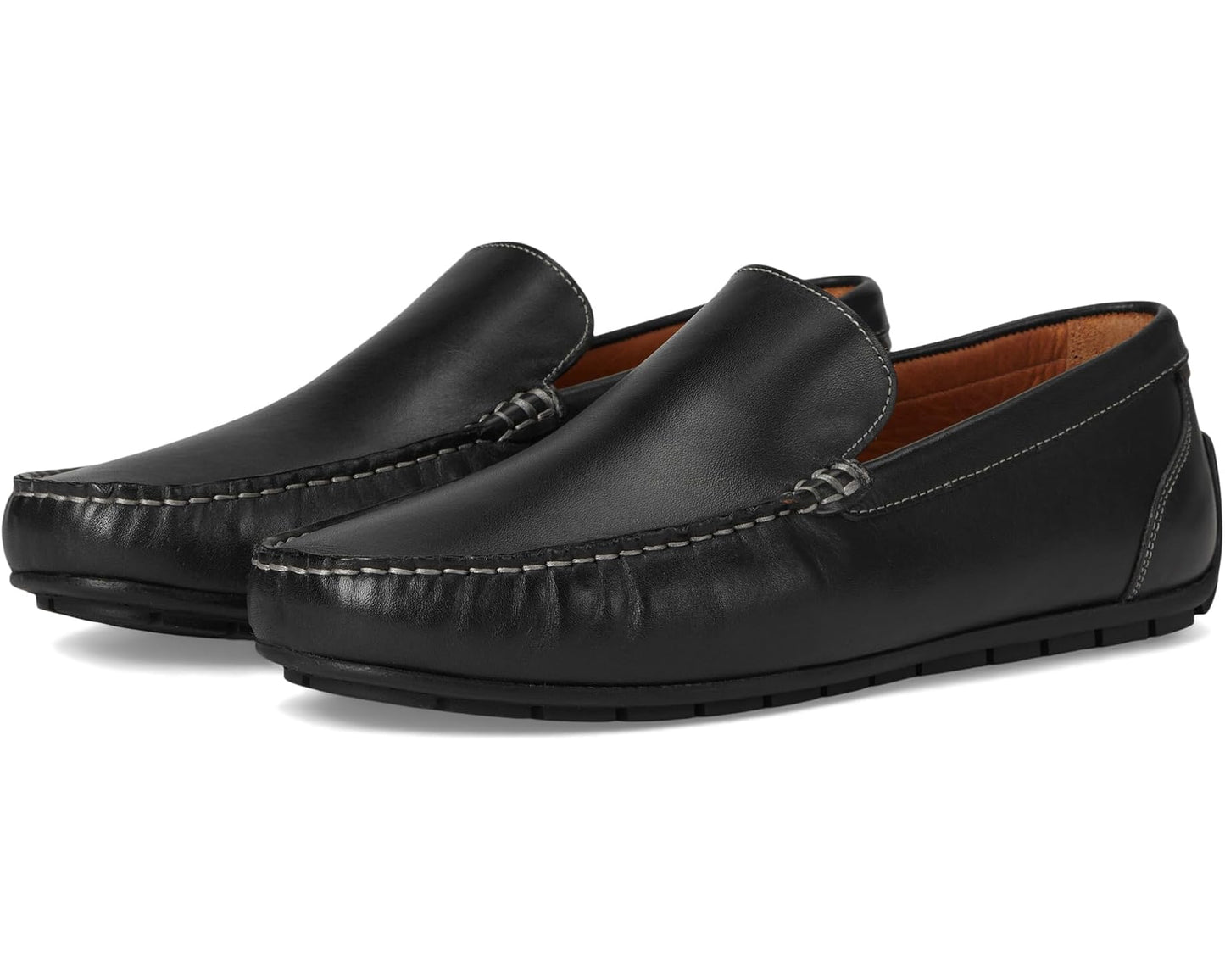 Men's Johnston & Murphy Beck Venetian Black Full Grain