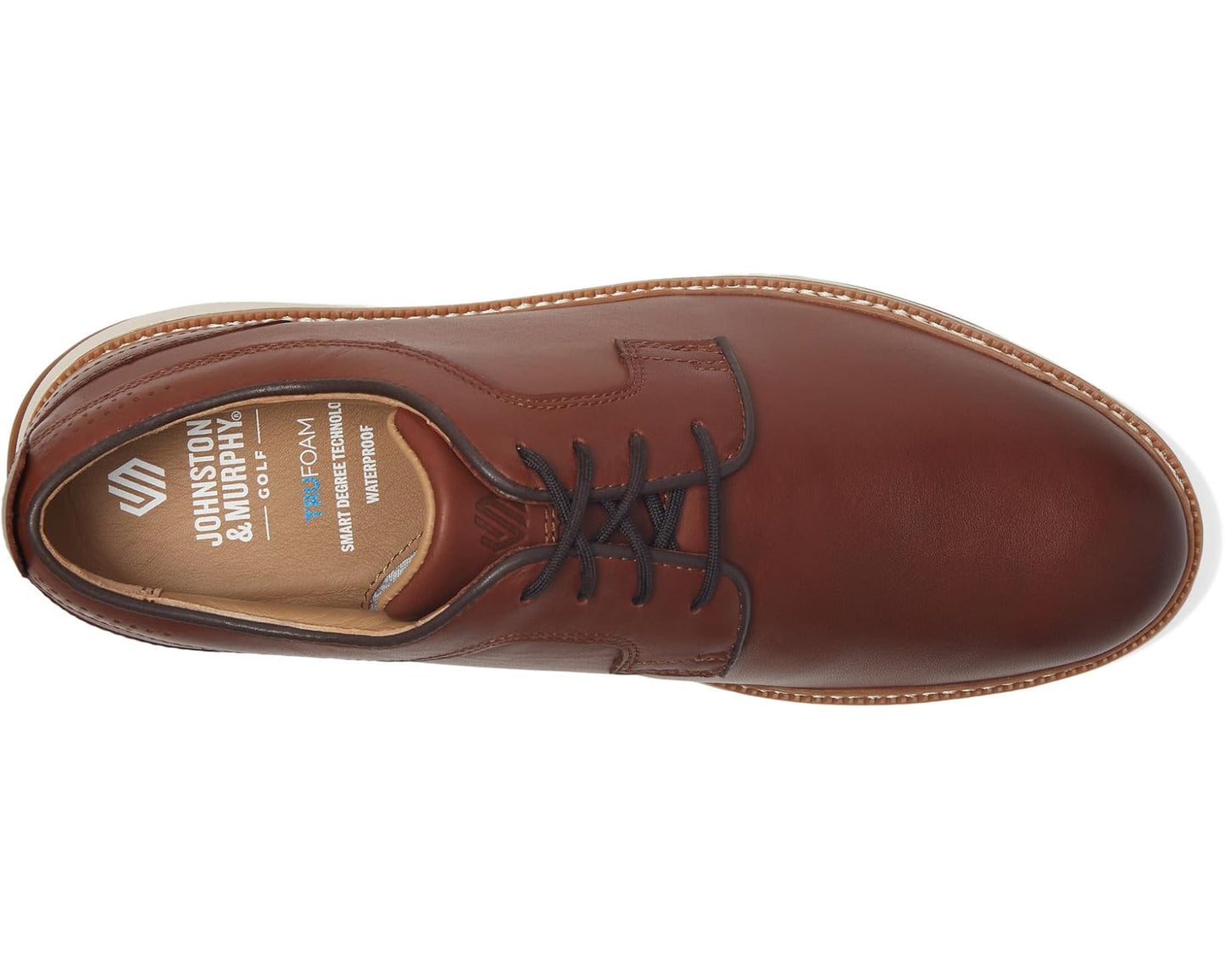 Men's Johnston & Murphy Upton Gl1 Luxe Hybrid Tan Waterproof Full Grain