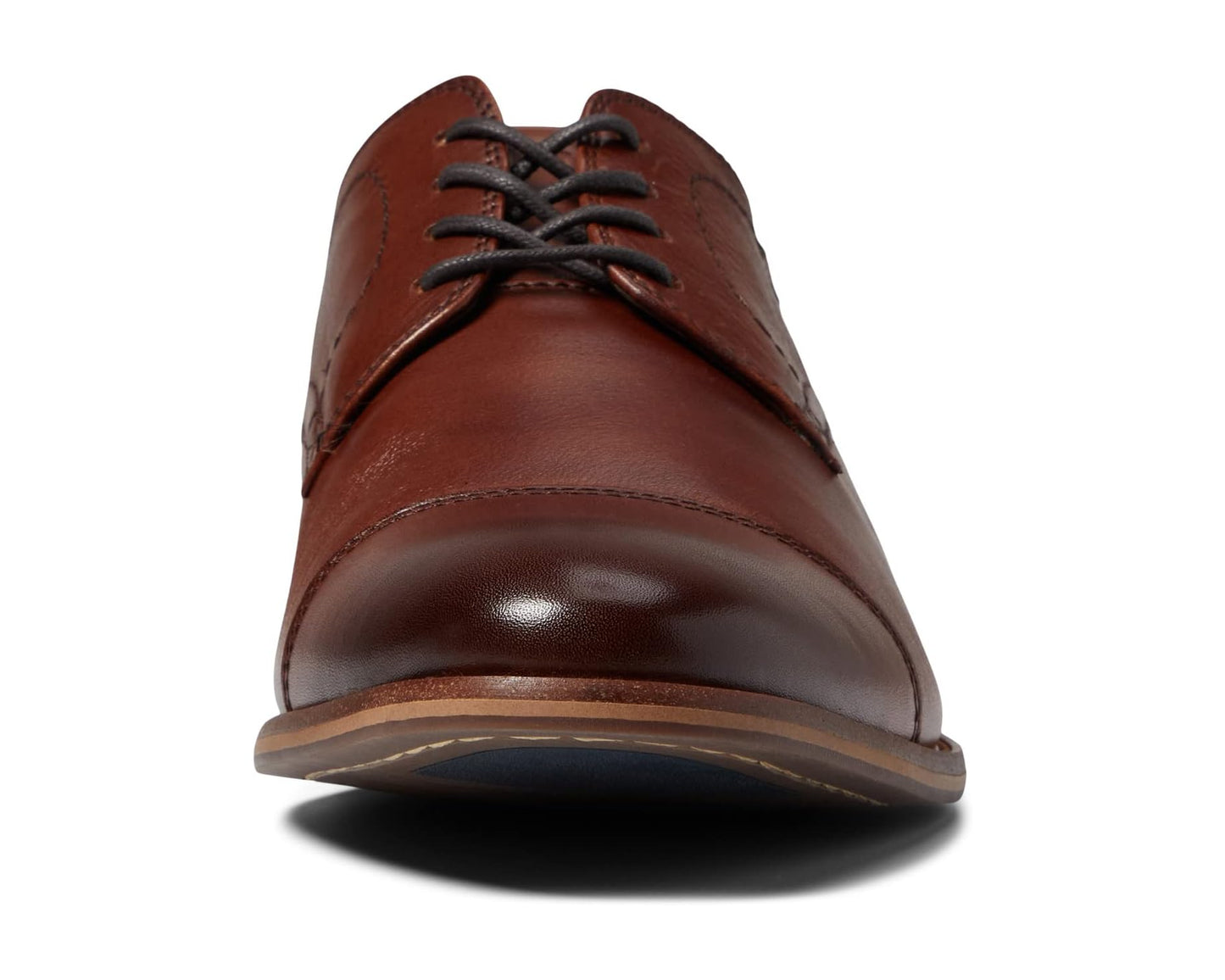 Men's Florsheim Flex Cap Toe Oxford Cognac Smooth Leather