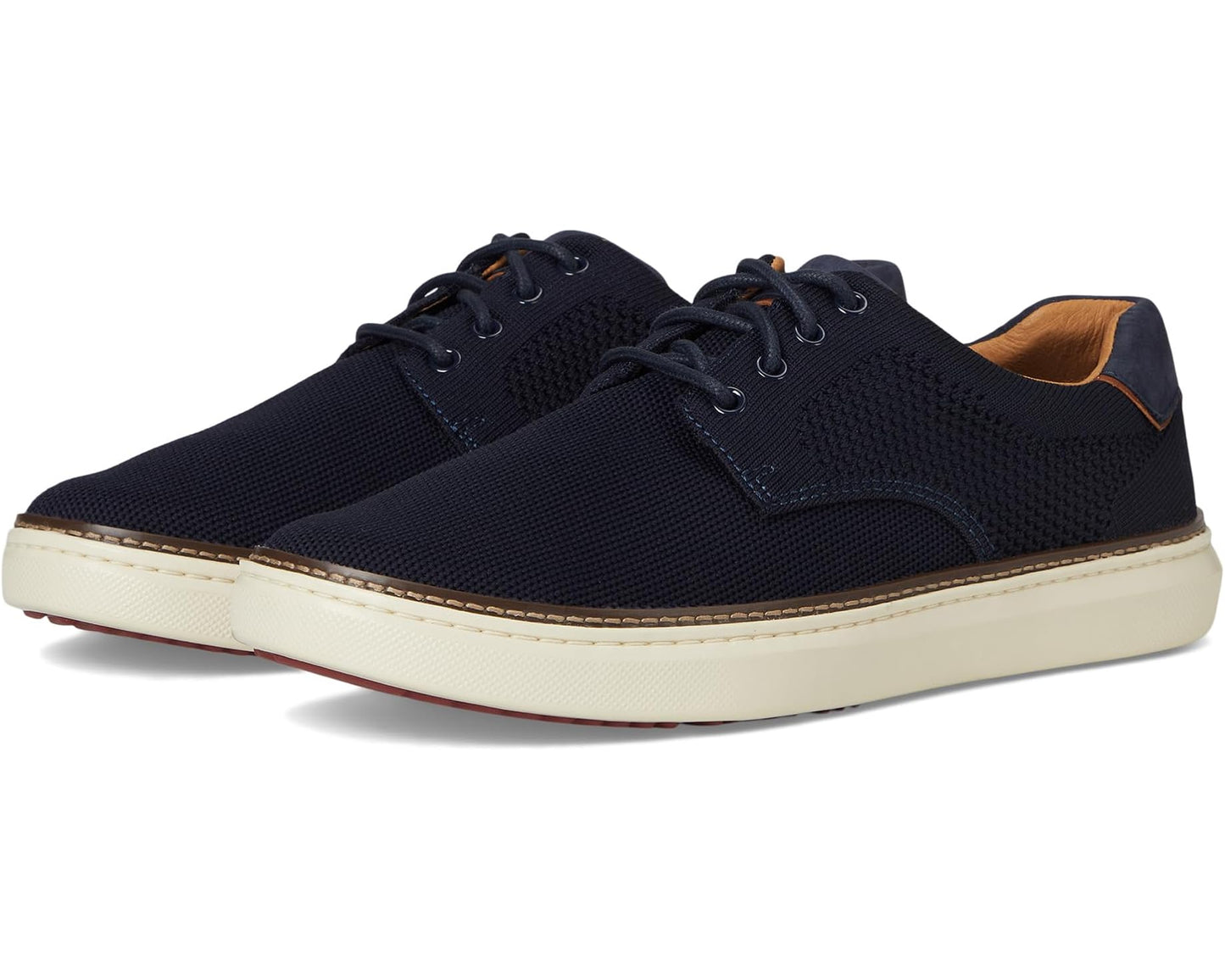 Men's Johnston & Murphy Mcguffey 2 Knit Plain Toe Navy Knit