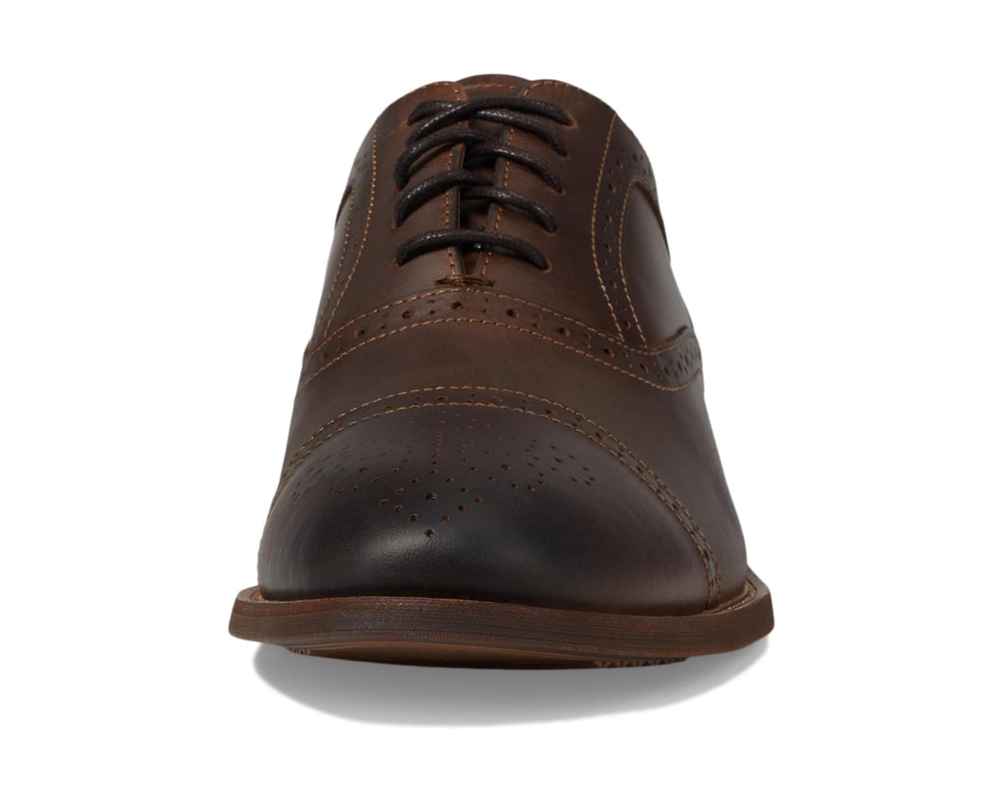 Men's Florsheim Rucci Cap Toe Bal Oxford Brown Crazy Horse