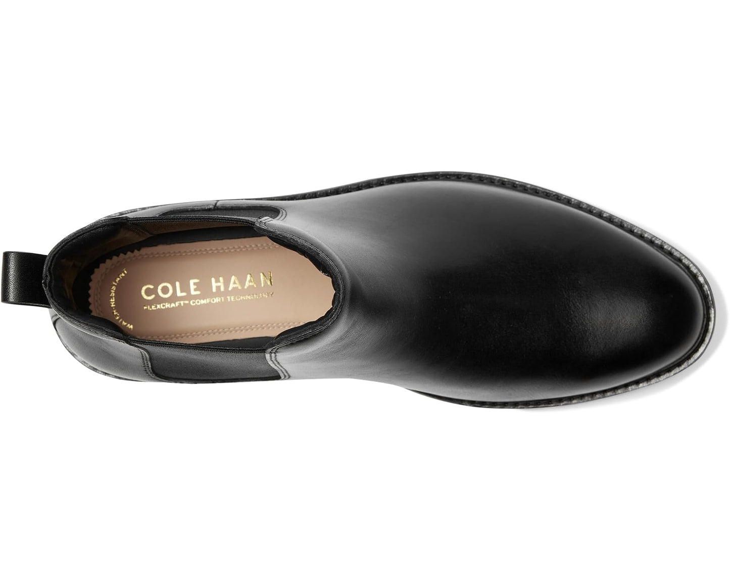 Men's Cole Haan Judson Grand Chelsea Boots Black Waterproof/Black/Black