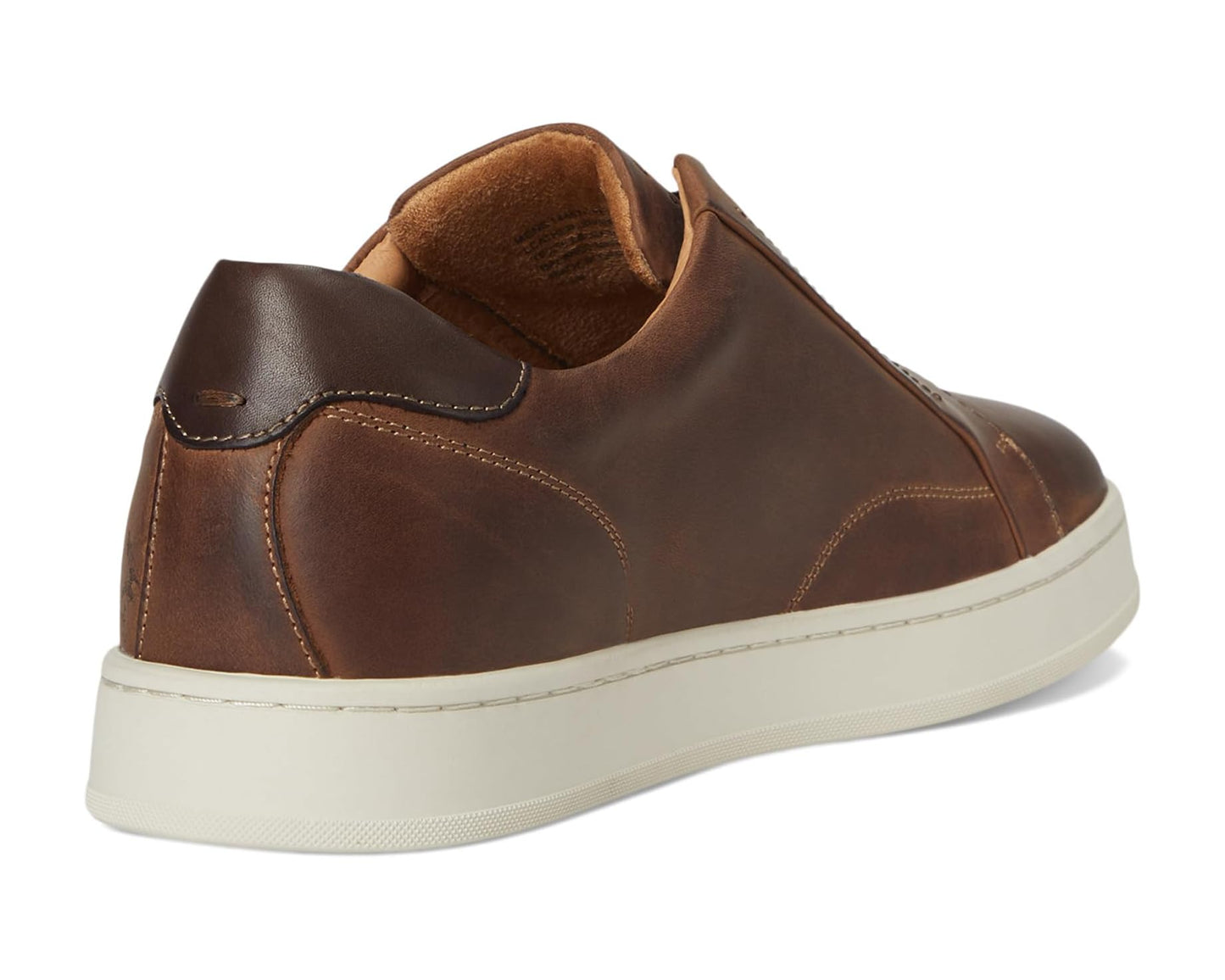 Men's Florsheim Monopoli Elastic Lace to Toe Sneakers Brown Crazy Horse