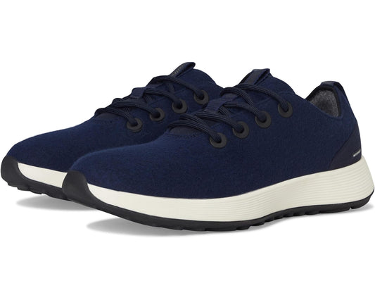 Men's Allbirds Wool Runner NZ Waterproof Dark Navy (Natural White)
