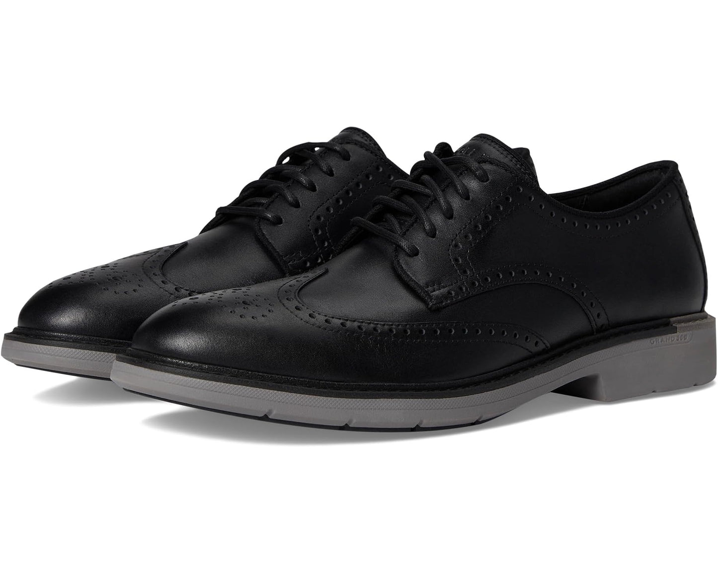 Men's Cole Haan Go-To Wing Oxford Black/Gray Midsole