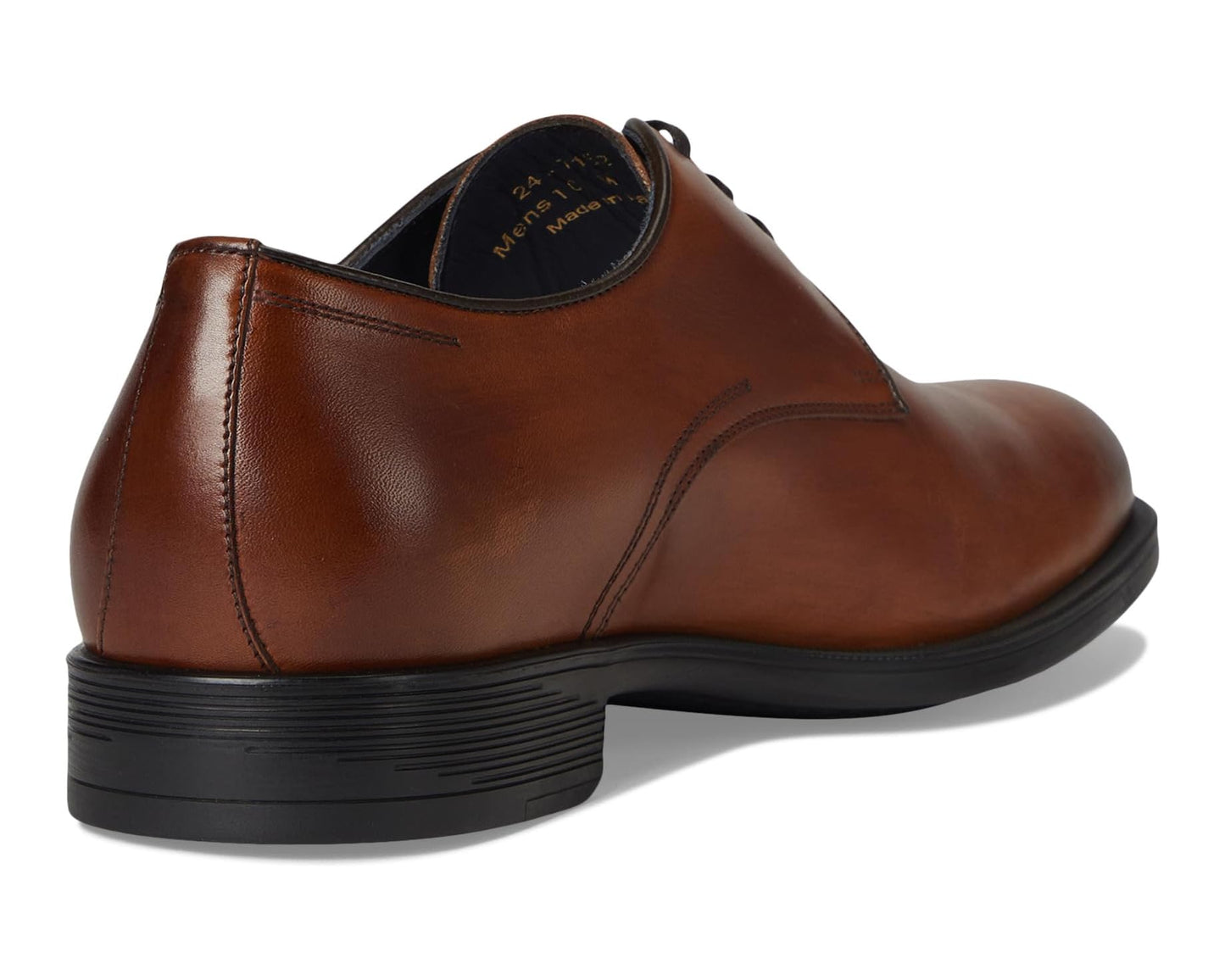 Men's Johnston & Murphy Collection Flynch Plain Toe Tan Italian Calfskin