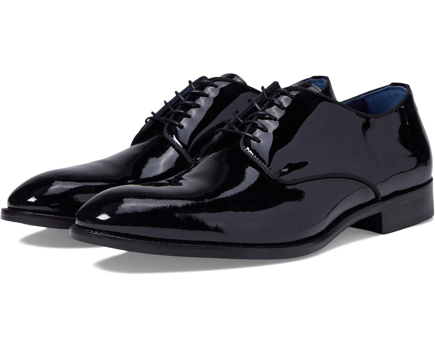 Men's Johnston & Murphy Collection Kinser Plain Toe Black Patent