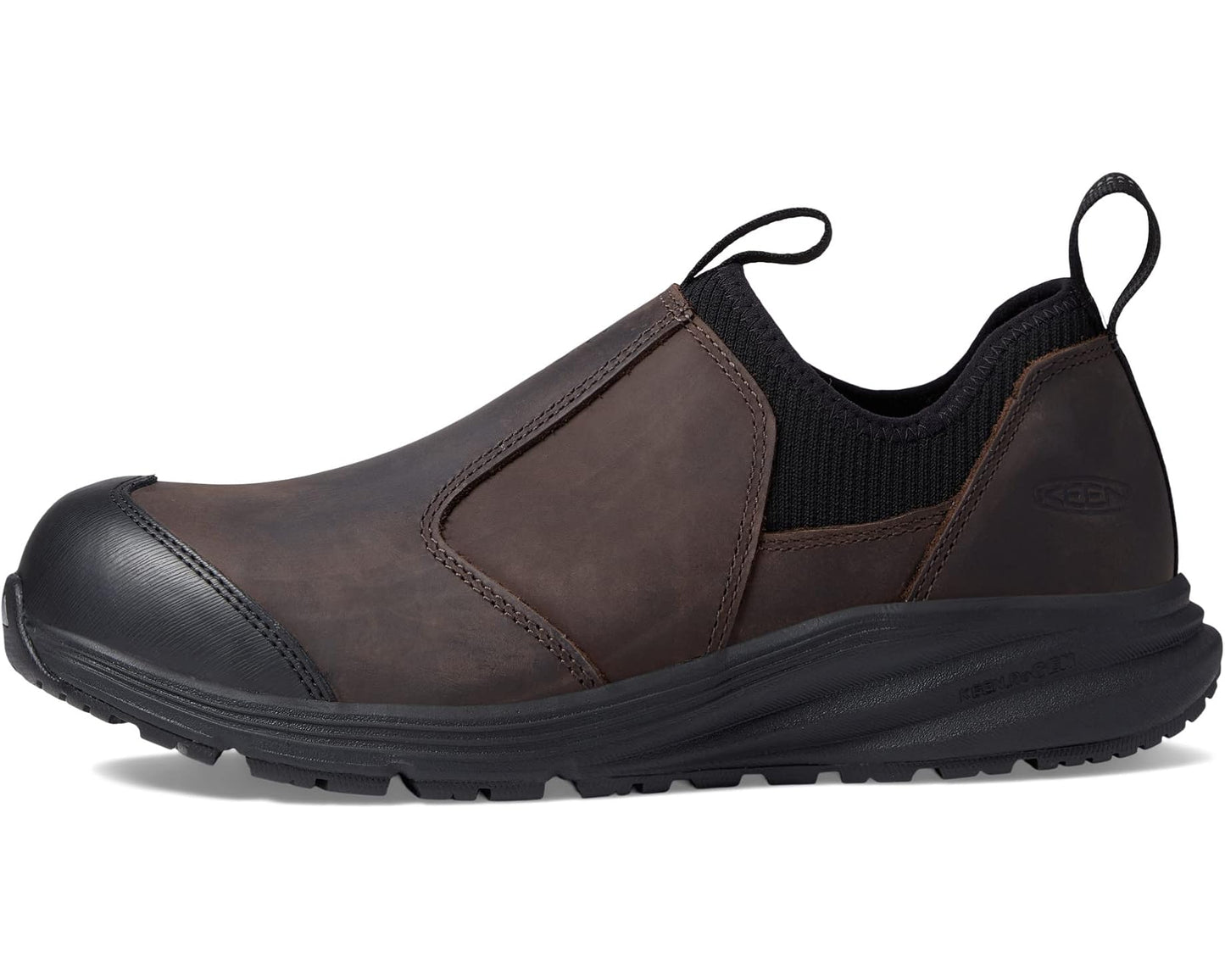 Men's KEEN Utility Vista Energy+ Shift ESD (Comp Toe) Coffee Bean/Black