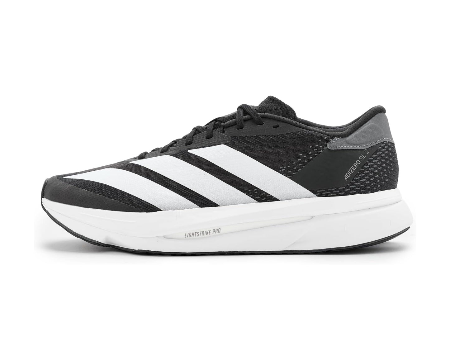 Men's adidas adiZero SL2 Running Shoes Black/White/Grey
