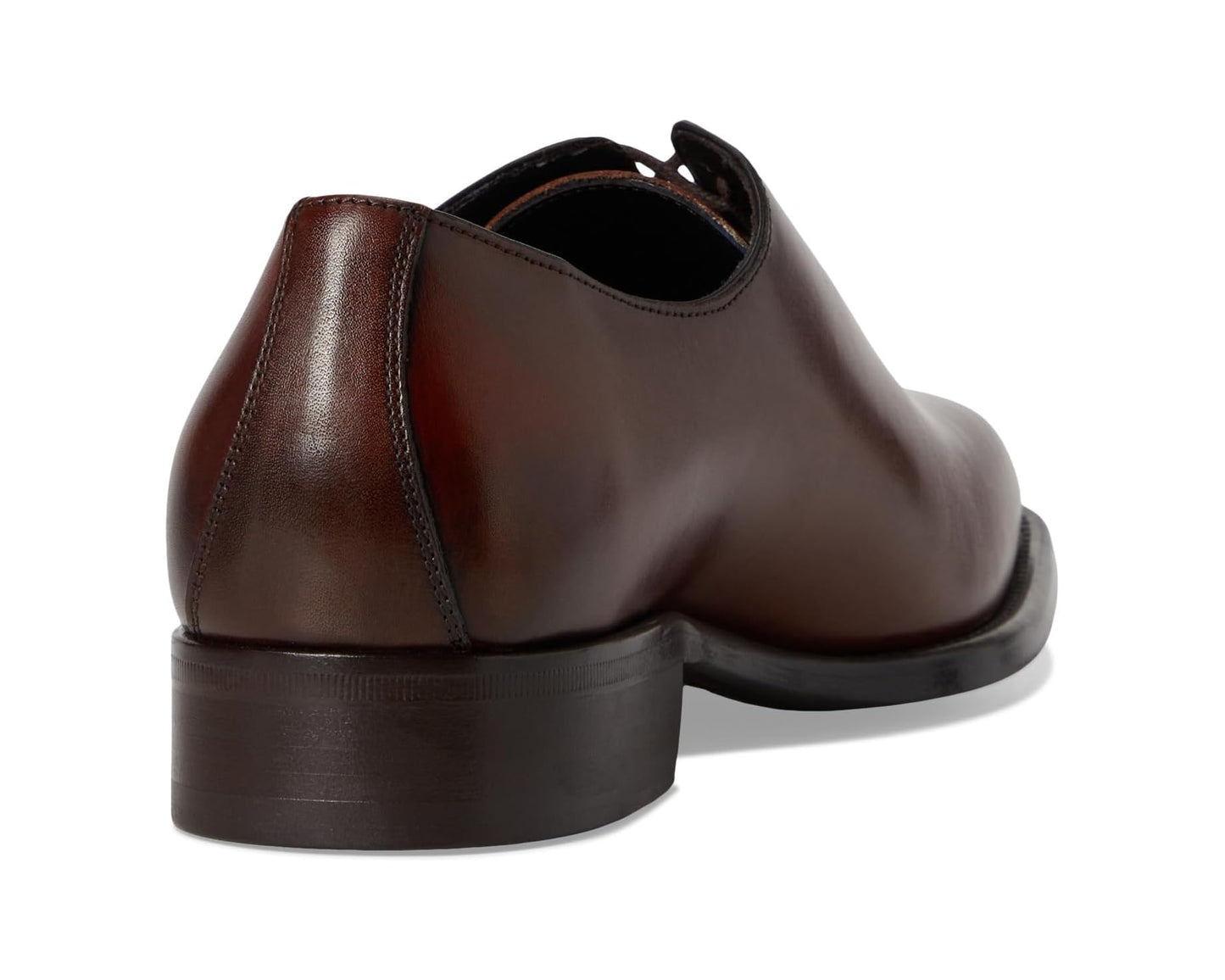 Men's Johnston & Murphy Collection Larson One-Piece Plain Toe Mahogany Italian Calfskin