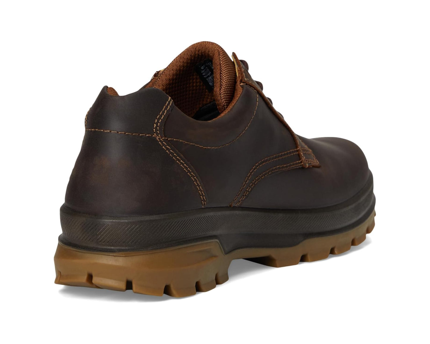 Men's ECCO Sport Rugged Track Plain Toe Low Waterproof Hiking Shoe Camel