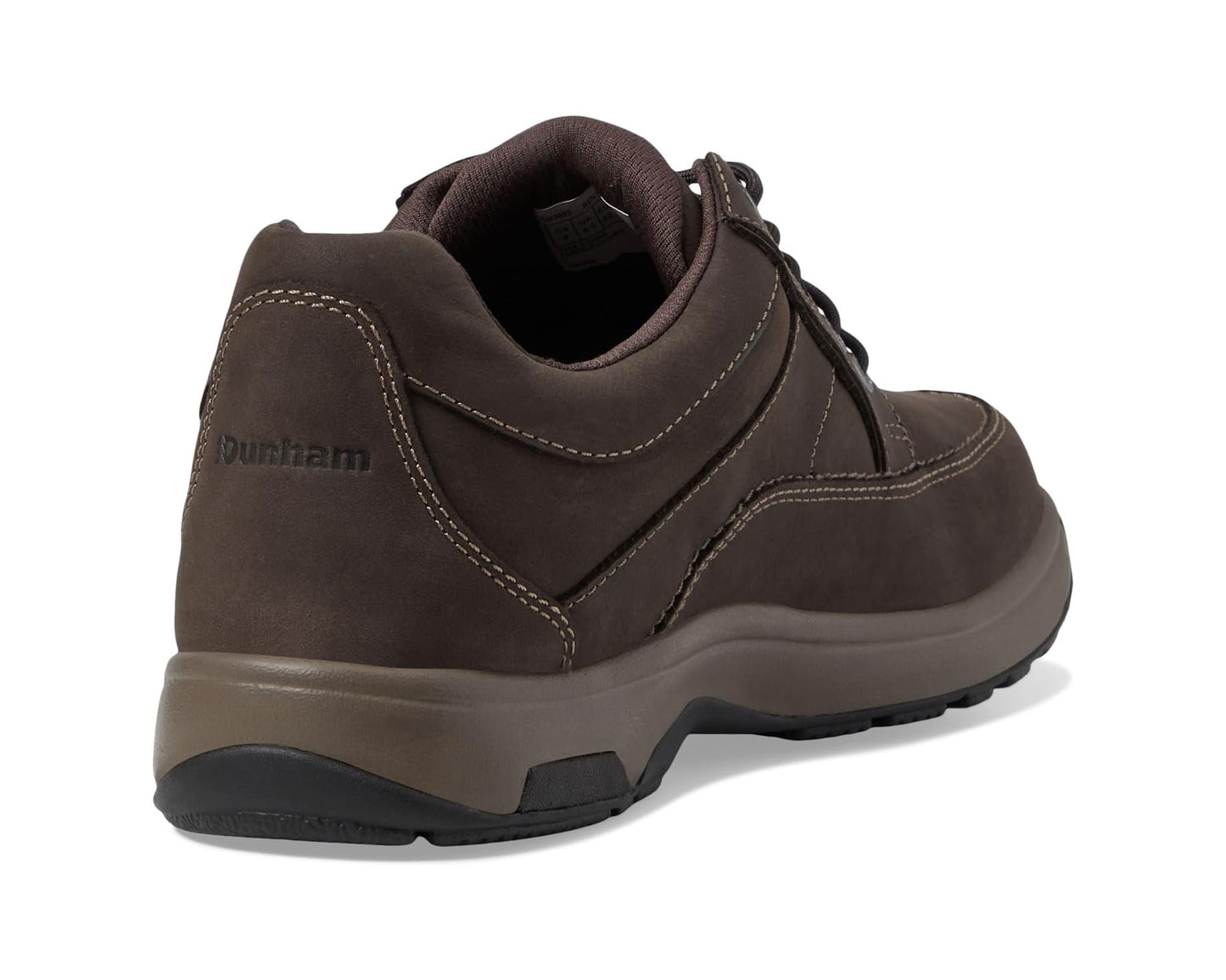Men's Dunham Midland Oxford Waterproof Brown Nubuck
