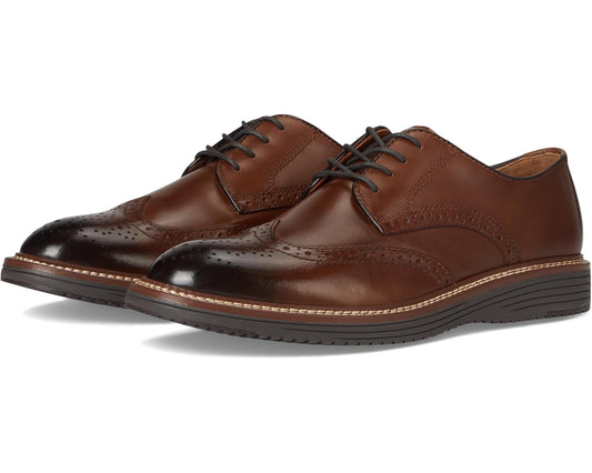 Men's Johnston & Murphy Upton Wingtip Tan Full Grain